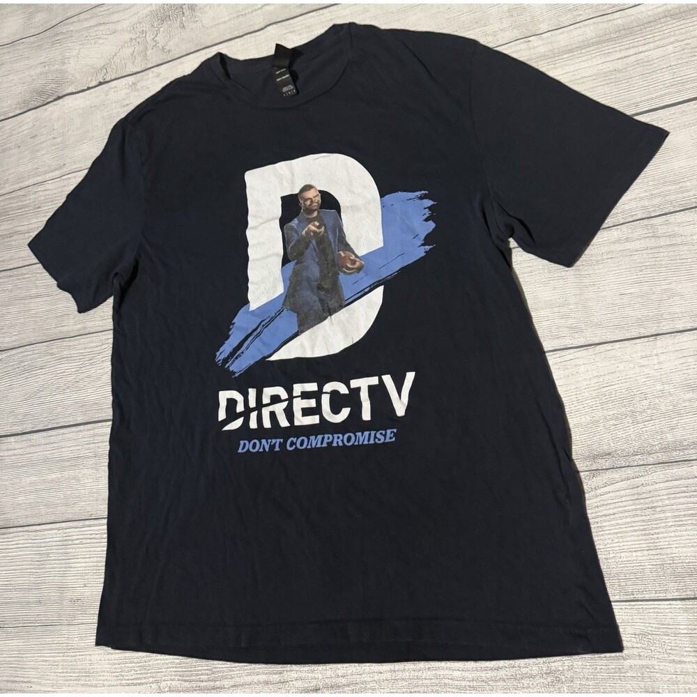 Travis Kelce Directv Employee Graphic T Shirt Size Large Incredibly Rare